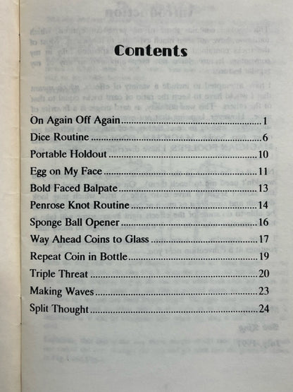 Classic Stand-up Close-Up - Bob King