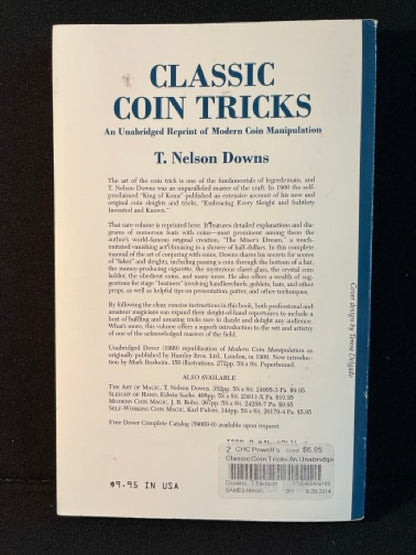 Classic Coin Tricks - T. Nelson Downs
