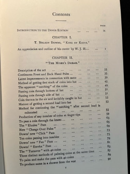 Classic Coin Tricks - T. Nelson Downs