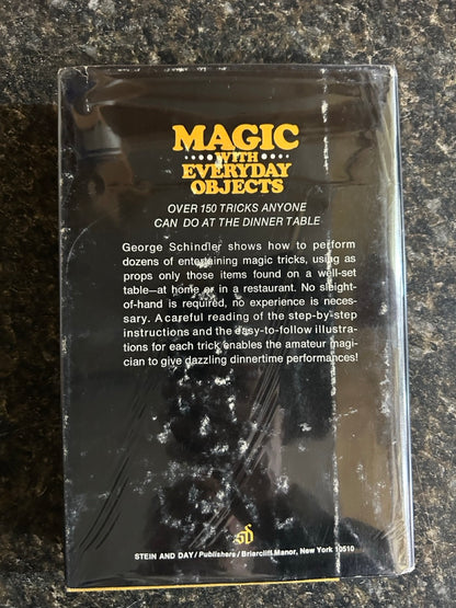 Magic with Everyday Objects - George Schindler - SIGNED