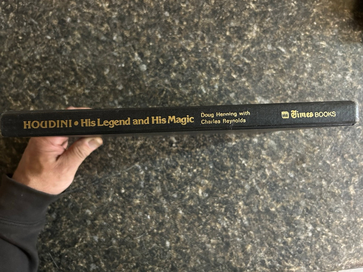 Houdini: His Legend and His Magic - Doug Henning (hardcover)