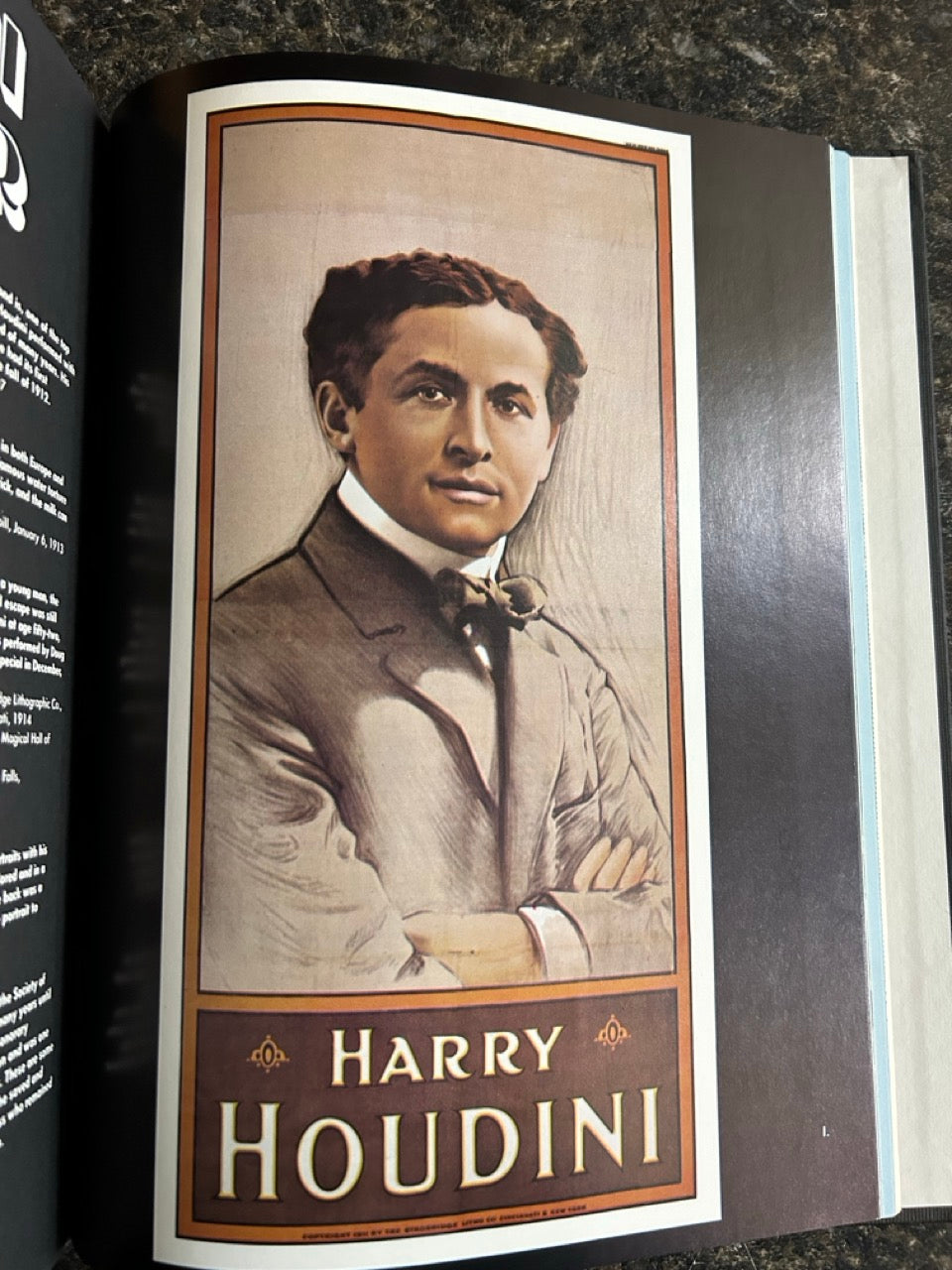 Houdini: His Legend and His Magic - Doug Henning (hardcover)