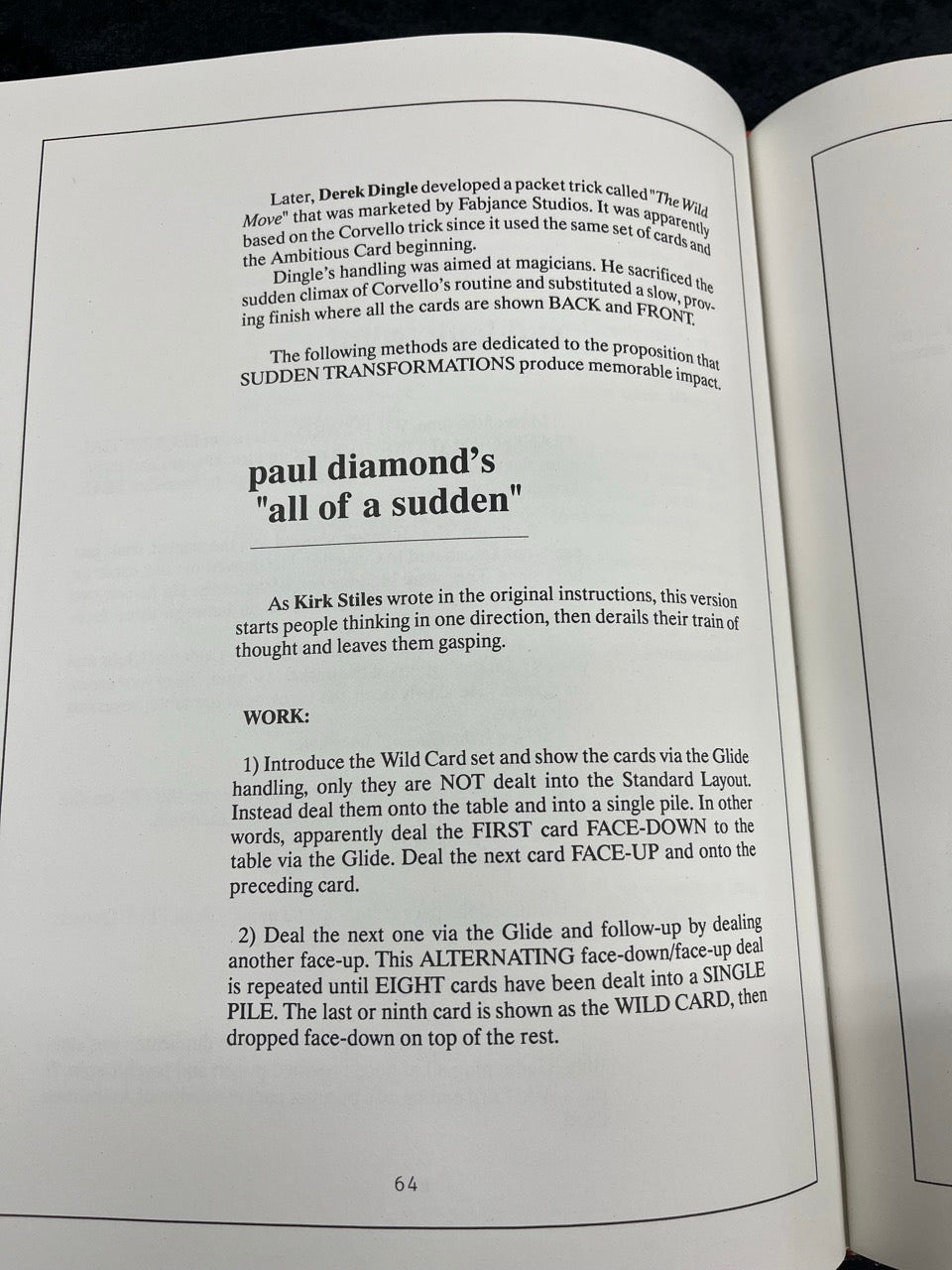 The Wild Card Kit: A Modular Experiment - Jon Racherbaumer (NEW)