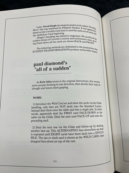 The Wild Card Kit: A Modular Experiment - Jon Racherbaumer (NEW)