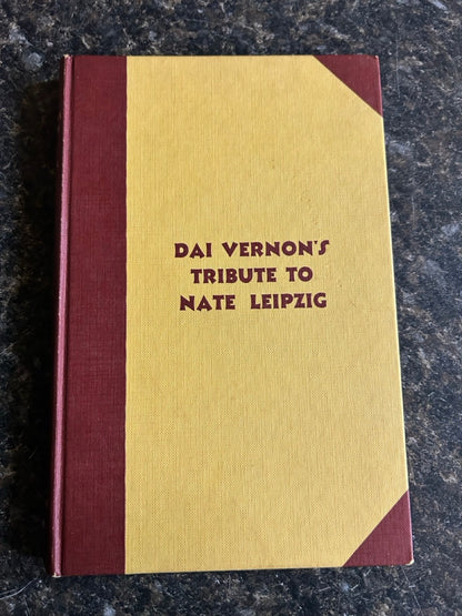 Dai Vernon's Tribute to Nate Leipzig - Lewis Ganson (Harry Stanley ed.)