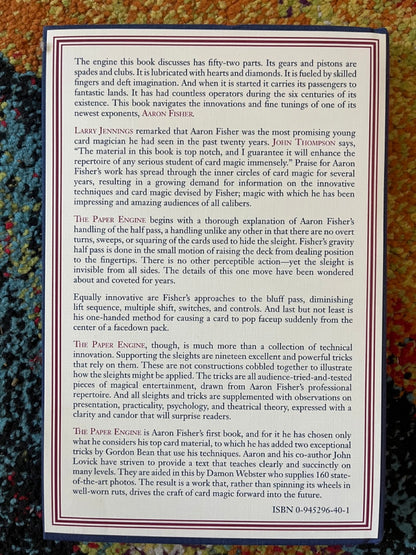 The Paper Engine - Aaron Fisher (1st ed.)