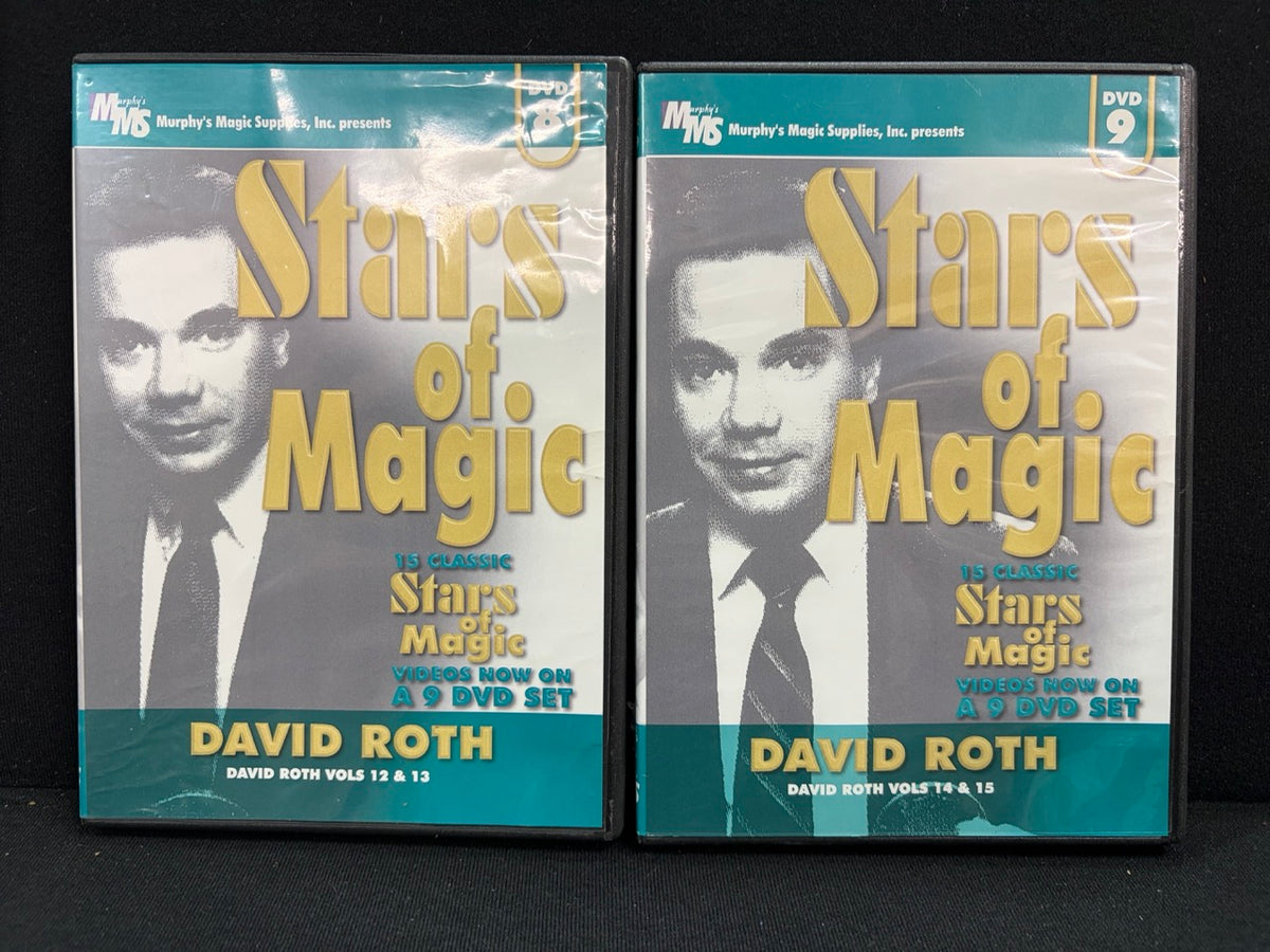 Stars of Magic #8, #9 (DVDs) - David Roth