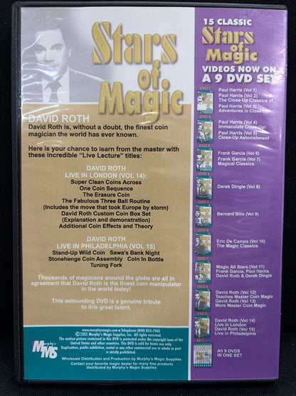 Stars of Magic #8, #9 (DVDs) - David Roth