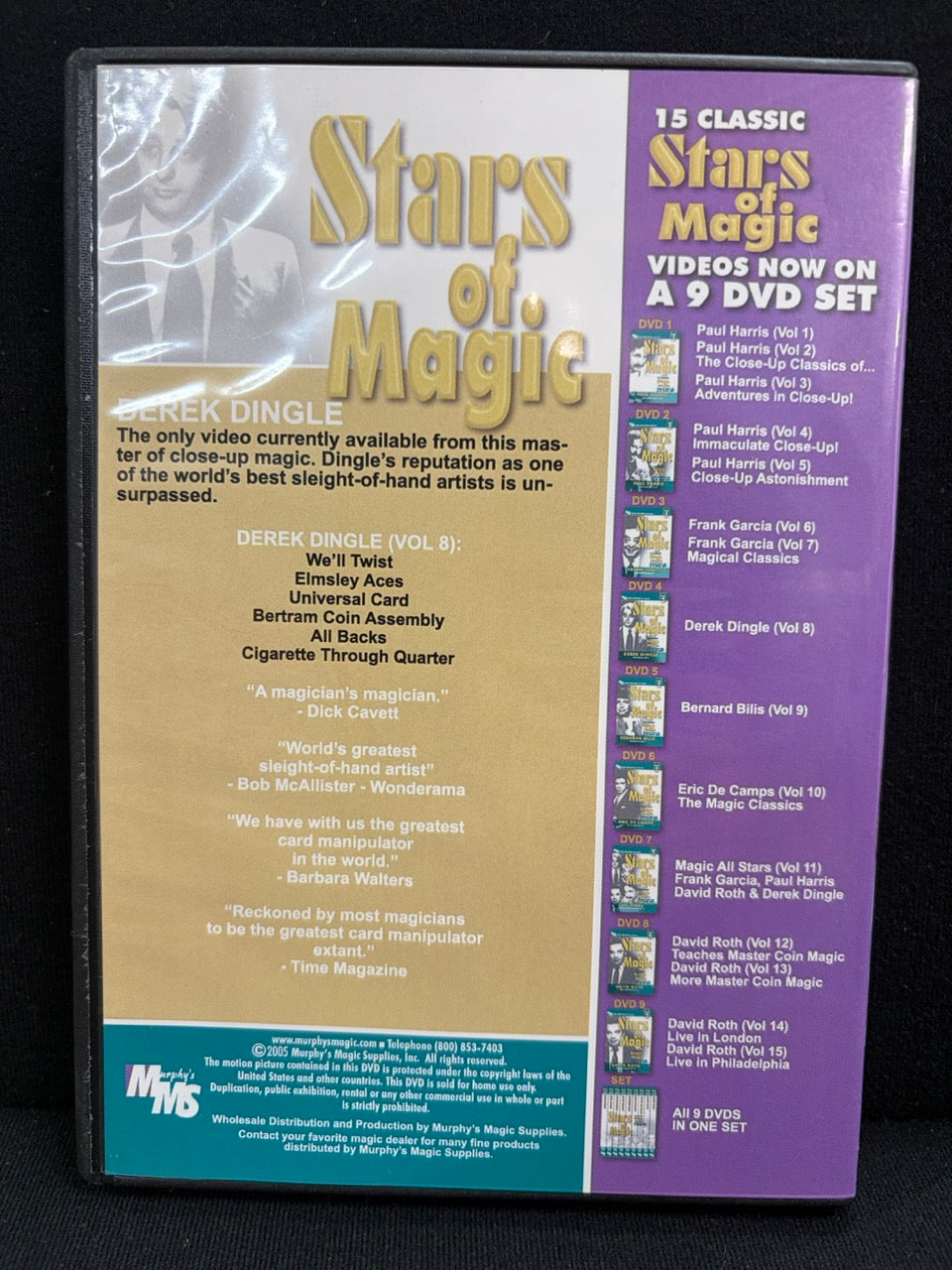 Stars of Magic #4 DVD - Derek Dingle