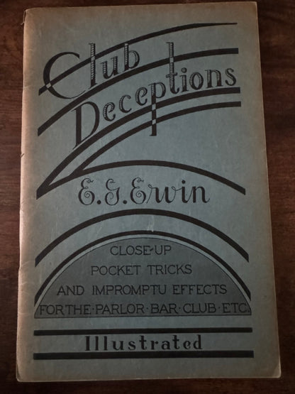Club Deceptions - E.G. Ervin