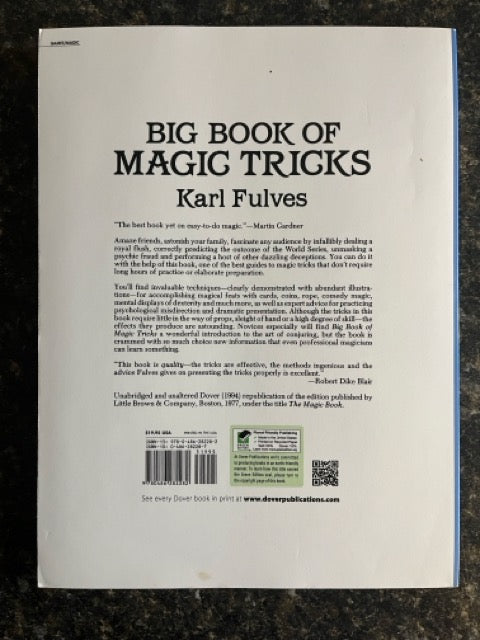 Big Book Of Magic Tricks - Karl Fulves