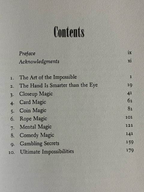 Big Book Of Magic Tricks - Karl Fulves