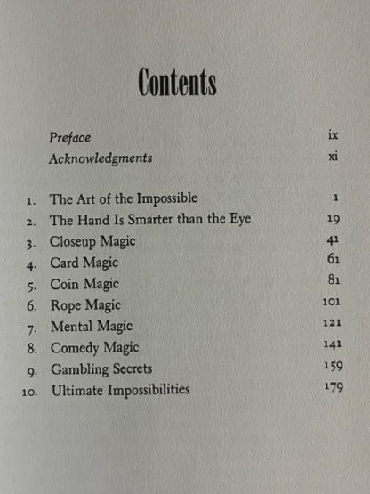 Big Book Of Magic Tricks - Karl Fulves
