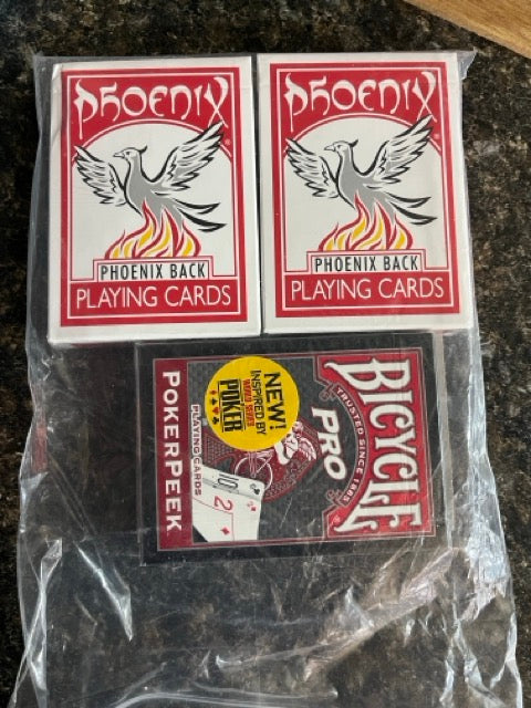 Phoenix Decks of Cards + Bicycle PRO Deck (SM 12)