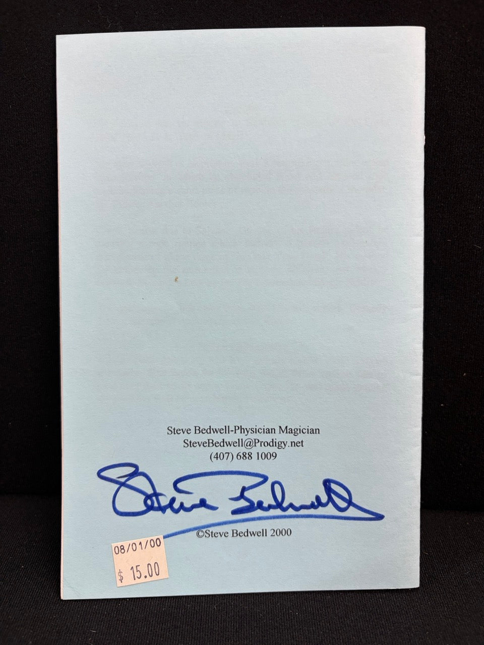 In Over Your Head!  - Steve Bedwell - SIGNED