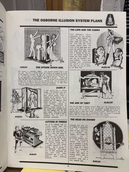 Paul Osborne Collection Illusion Guide Catalog
