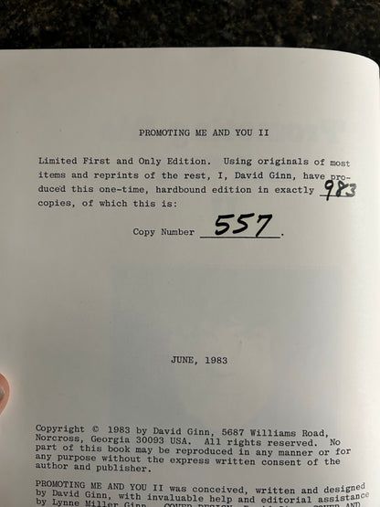 Promoting Me and You 2 - David Ginn - SIGNED (#557)