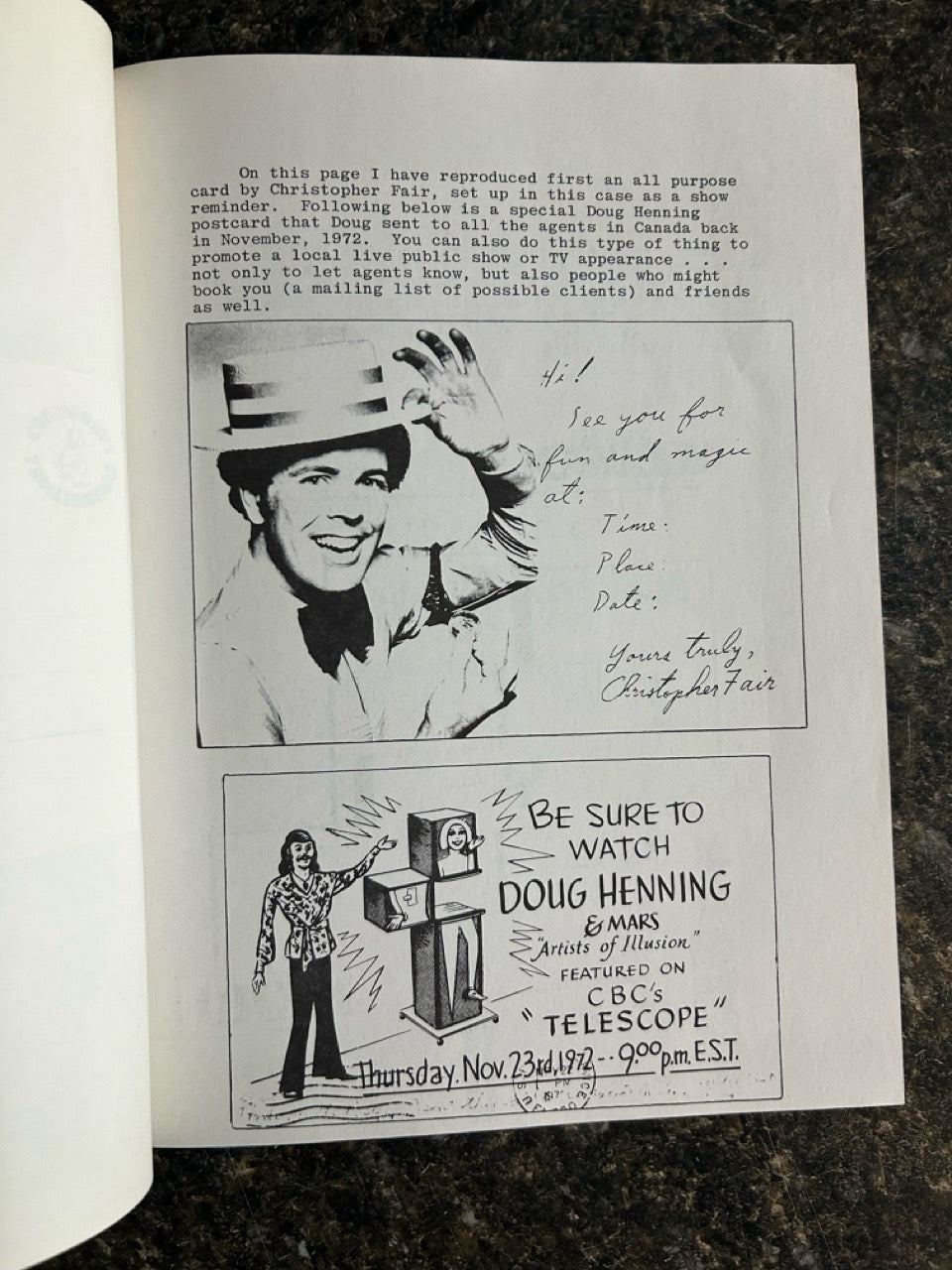 Promoting Me and You 2 - David Ginn - SIGNED (#557)