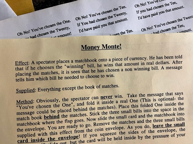 Money Monte - Tom Craven (SM 12)