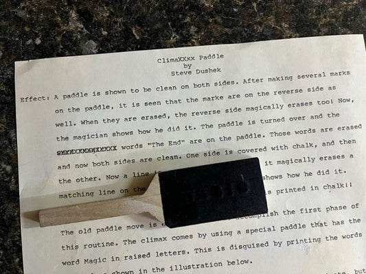 ClimaXXxx Paddle - Steve Dushek (SM 12)