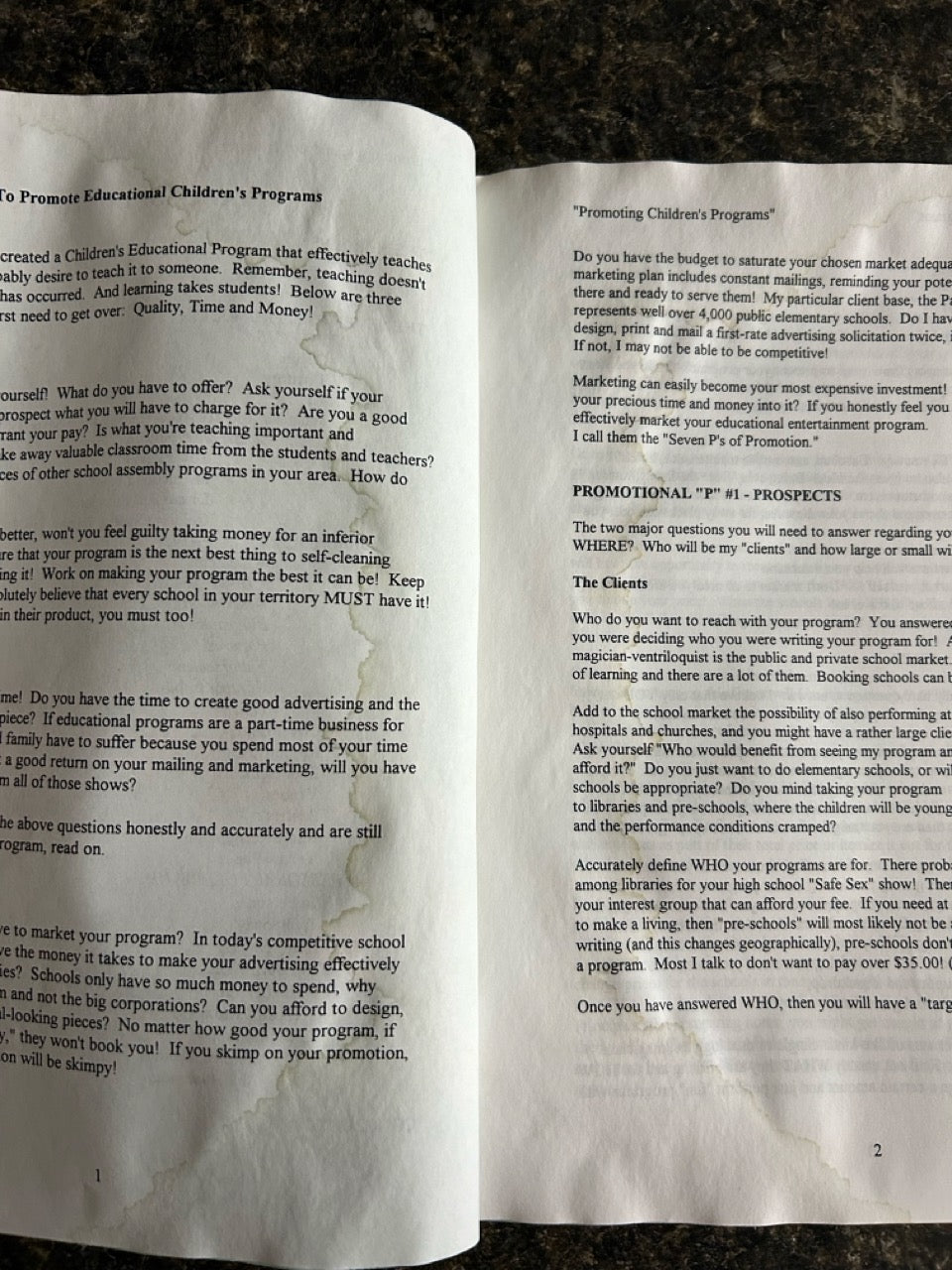 3 Sets of Lecture Notes - Steve Taylor