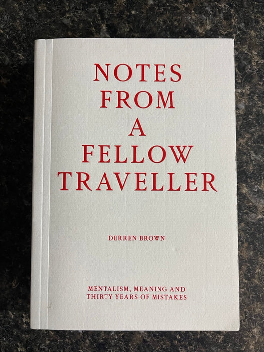 Notes From a Fellow Traveller - Derren Brown (softcover)