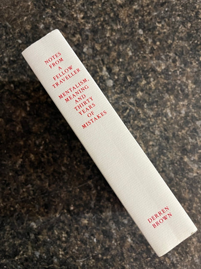 Notes From a Fellow Traveller - Derren Brown (softcover)