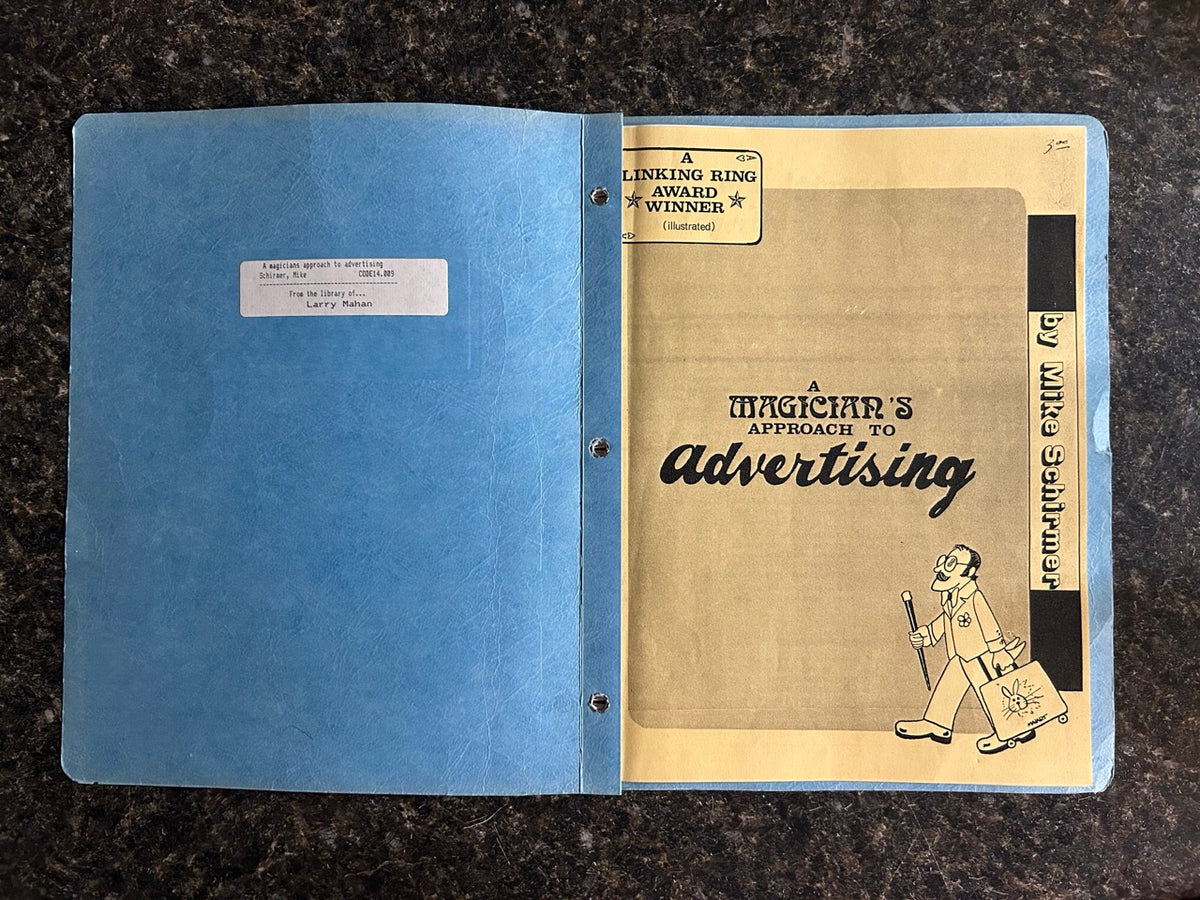 A Magician's Approach to Advertising - Mike Schirmer