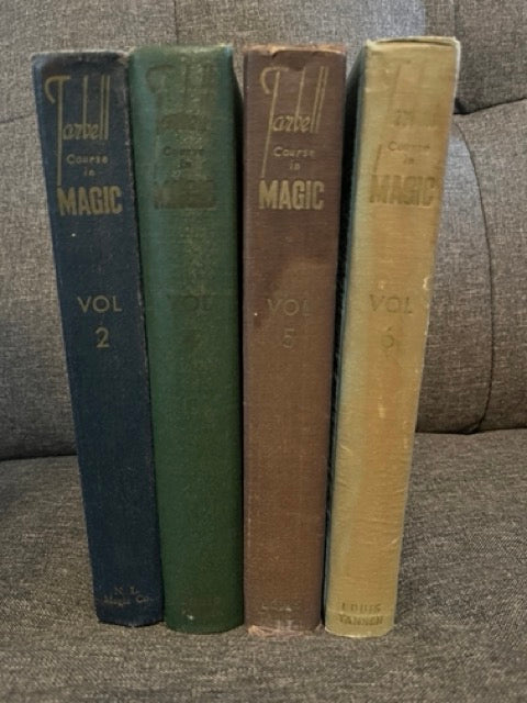 Tarbell Course in Magic Vols. 2, 4, 5, 6 - Harlan Tarbell