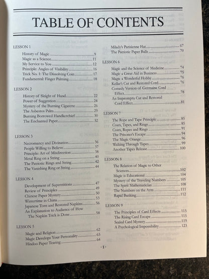 The Original Tarbell Lessons in Magic - Harlan Tarbell