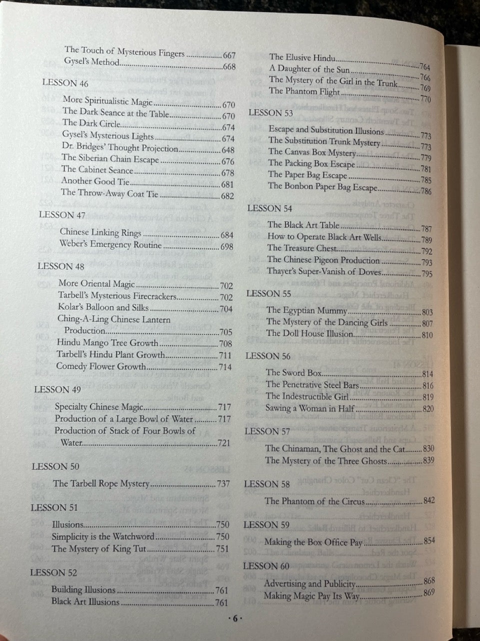 The Original Tarbell Lessons in Magic - Harlan Tarbell