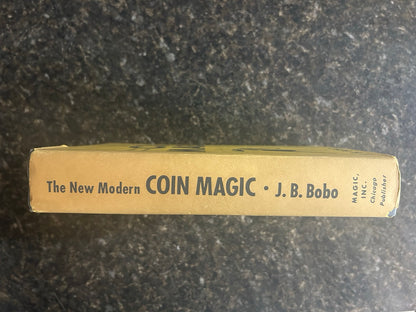 The New Modern Coin Magic - J.B. Bobo - HC w/dj