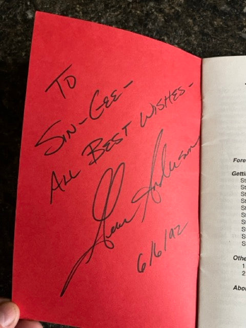 The Part-Time Pro - Gene Anderson - SIGNED