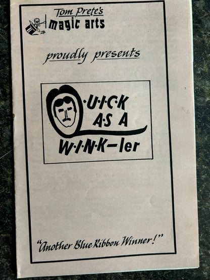 Quick As A Winkler - Tom Prete