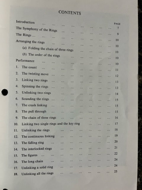 Dai Vernon's Symphony of the Rings - Lewis Ganson