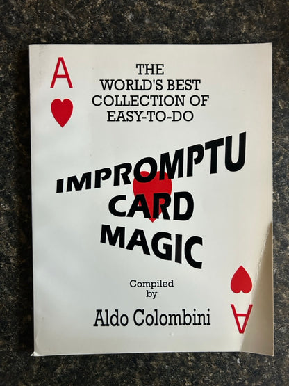 Impromptu Card Magic - Aldo Colombini (USED)
