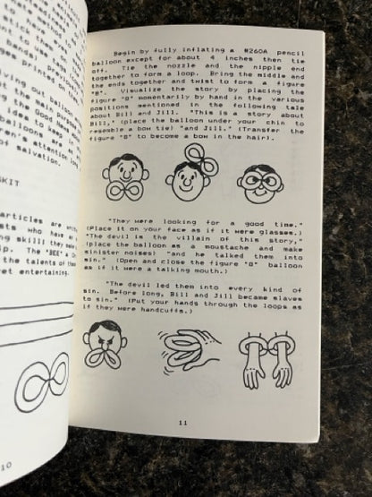 3 Ralph Dewey Gospel Balloon Booklets