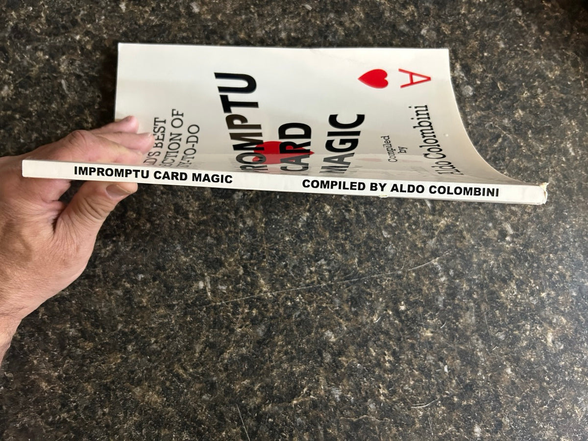 Impromptu Card Magic - Aldo Colombini (USED)
