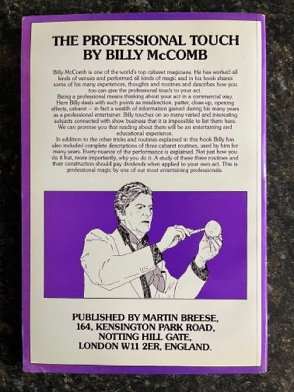 The Professional Touch - Billy McComb