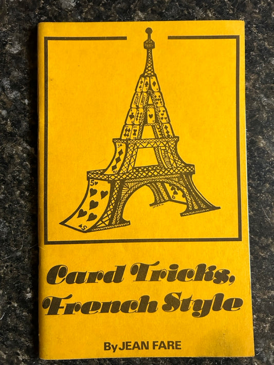 Card Tricks French Style - Jean Fare