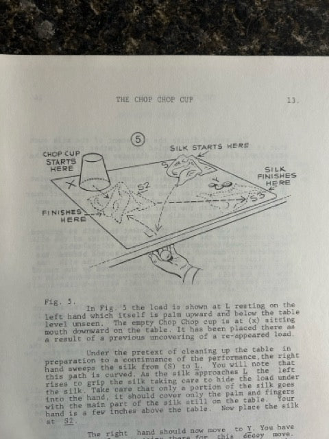 The "How to" Book Of The Chop Cup - Merlyn T. Shute