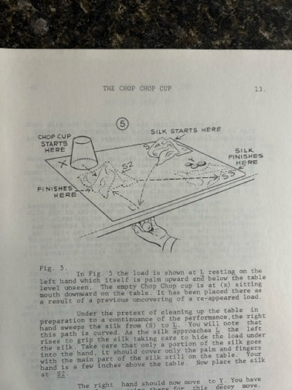The "How to" Book Of The Chop Cup - Merlyn T. Shute