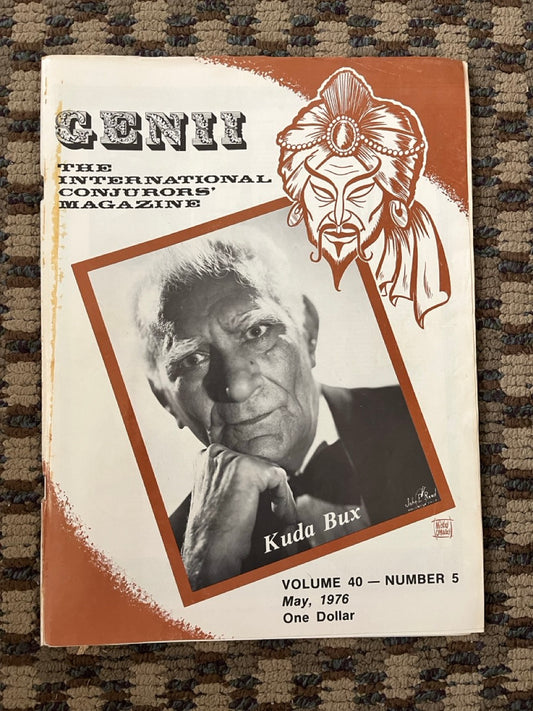 GENII Magazine (Kuda Bux cover)