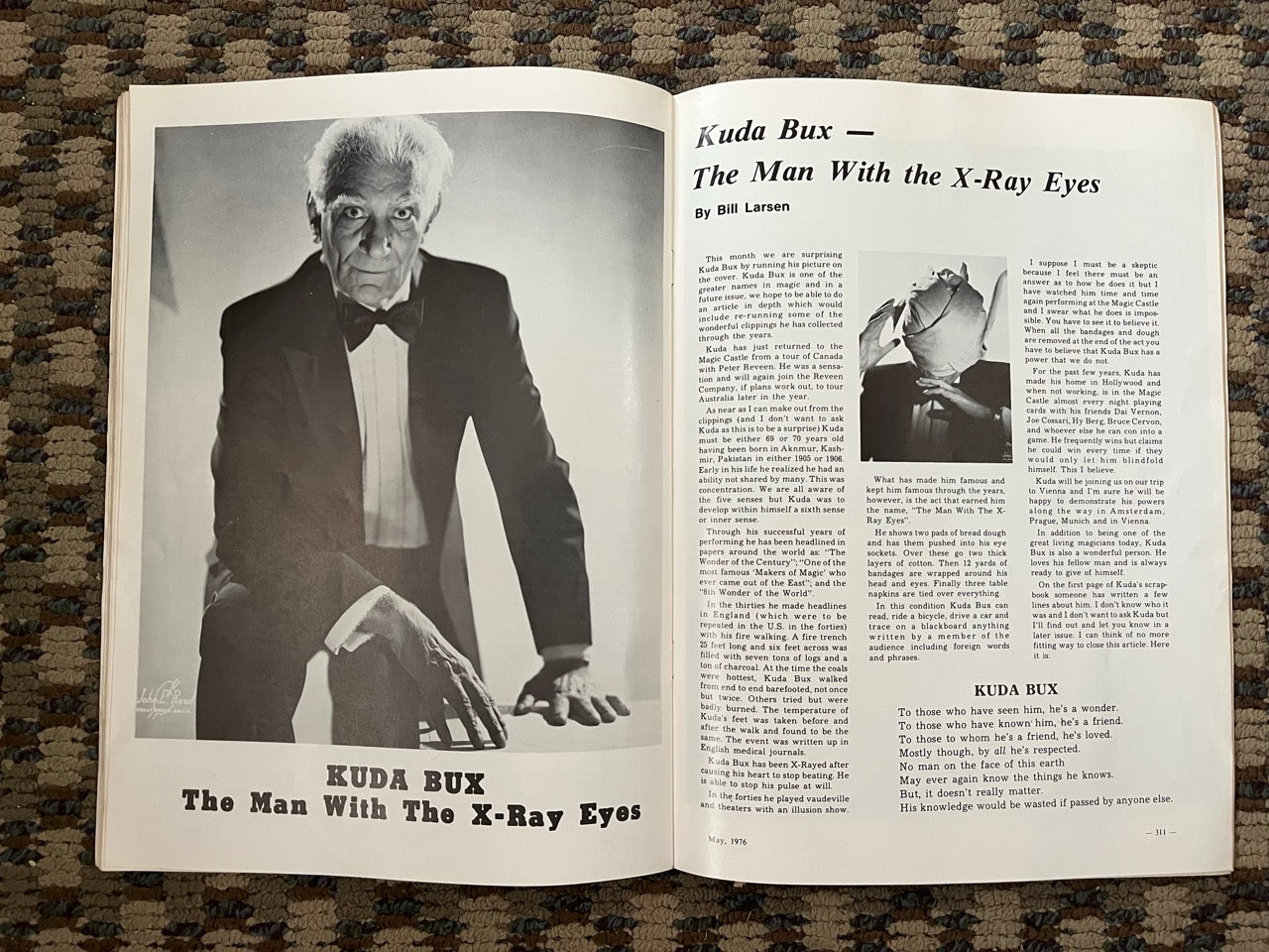 GENII Magazine (Kuda Bux cover)