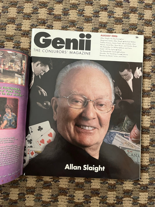 GENII Magazine (Allan Slaight/Billy McComb cover)