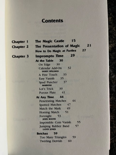 Party Magic From The Magic Castle - Leo Behnke