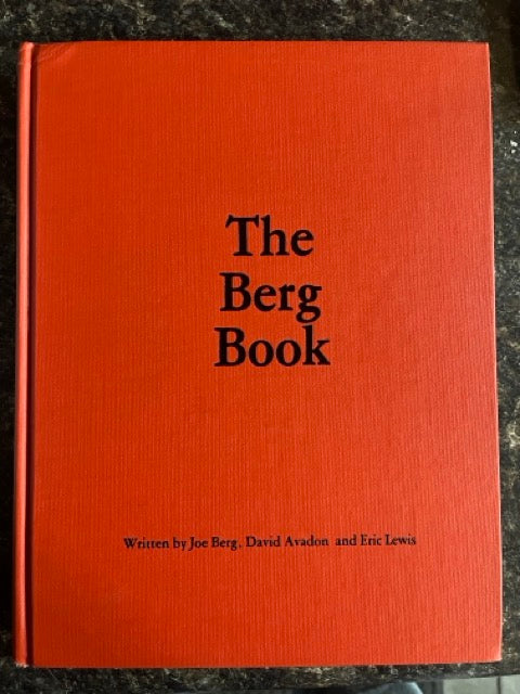 The Berg Book - Joe Berg, David Avadon, Eric Lewis