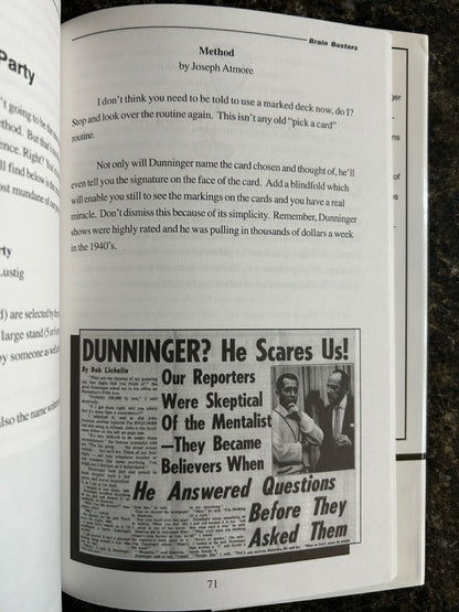 Dunninger's Brain Busters - Joseph Atmore (Copy)