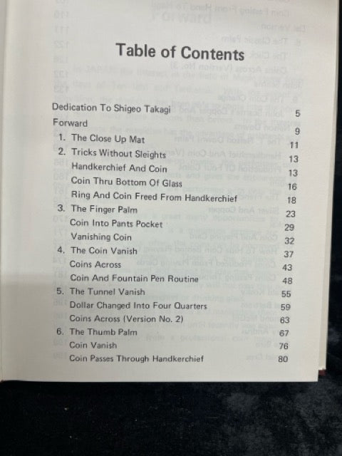 Introduction to Coin Magic - Shigeo Futagawa