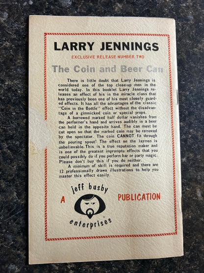 The Coin and Beer Can - Larry Jennings